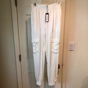 Romeo and Juliet Couture White Cargo Pants